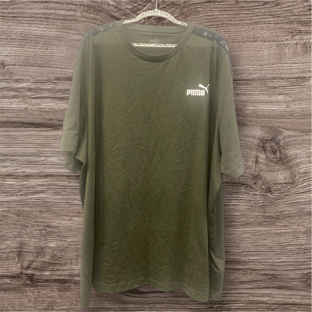 Puma Men's Embossed Tape Short Sleeve Tee